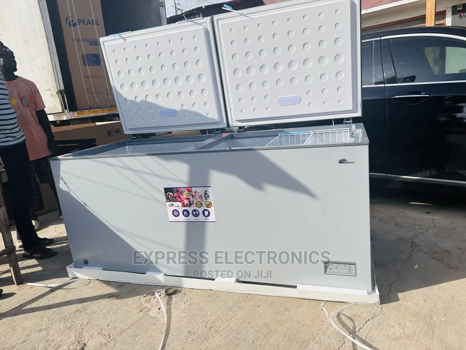 Cool Pretty  Price Chest Freezer Double Door PCF-850 (708L