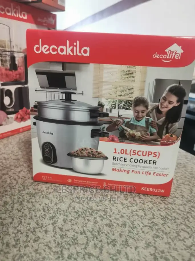 Decakila 1.0L Rice Cooker ~ Energy Saving