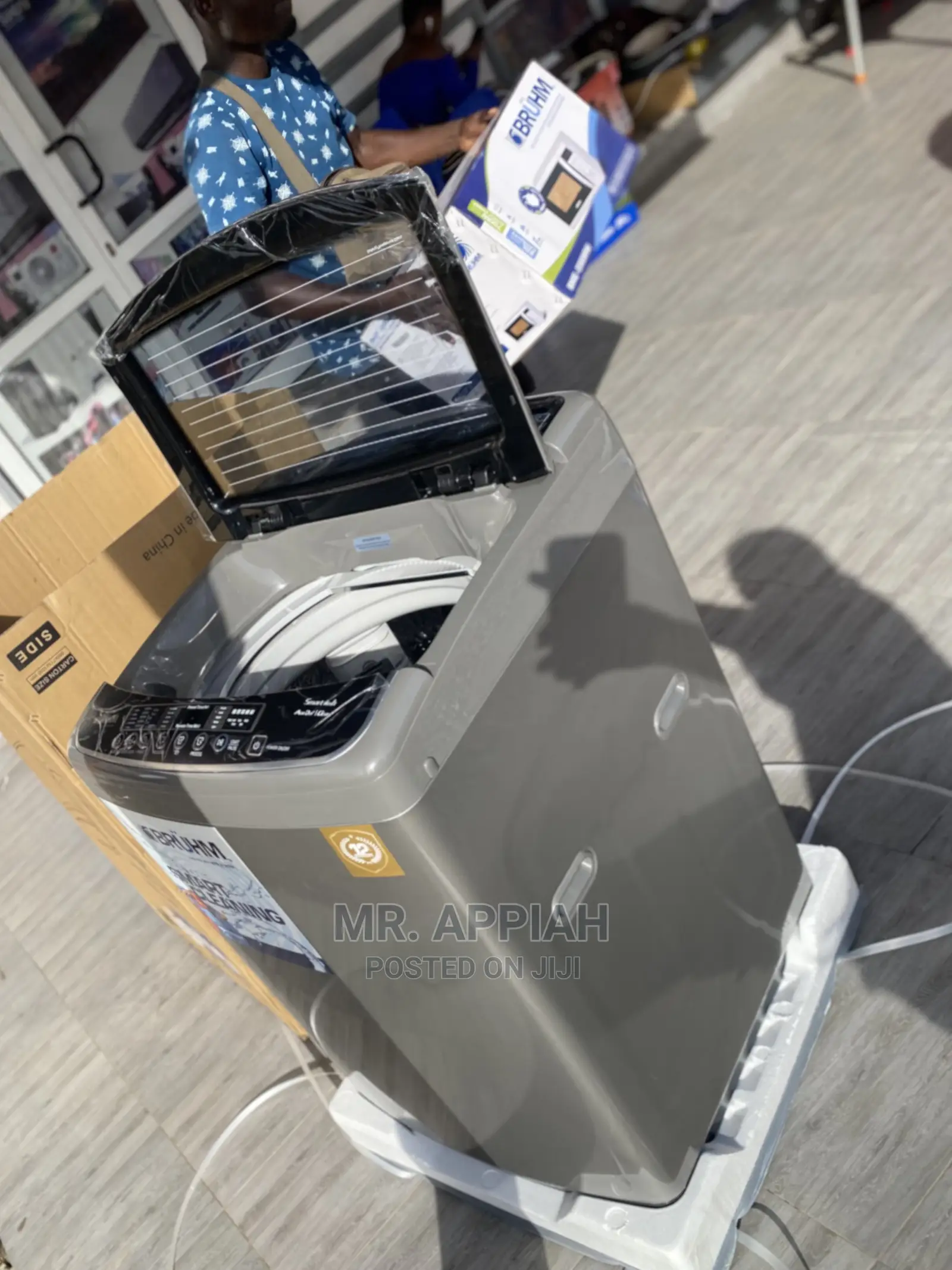 Fast,Reliable Affordable Bruhm 12kg Top Load Washingmachine
