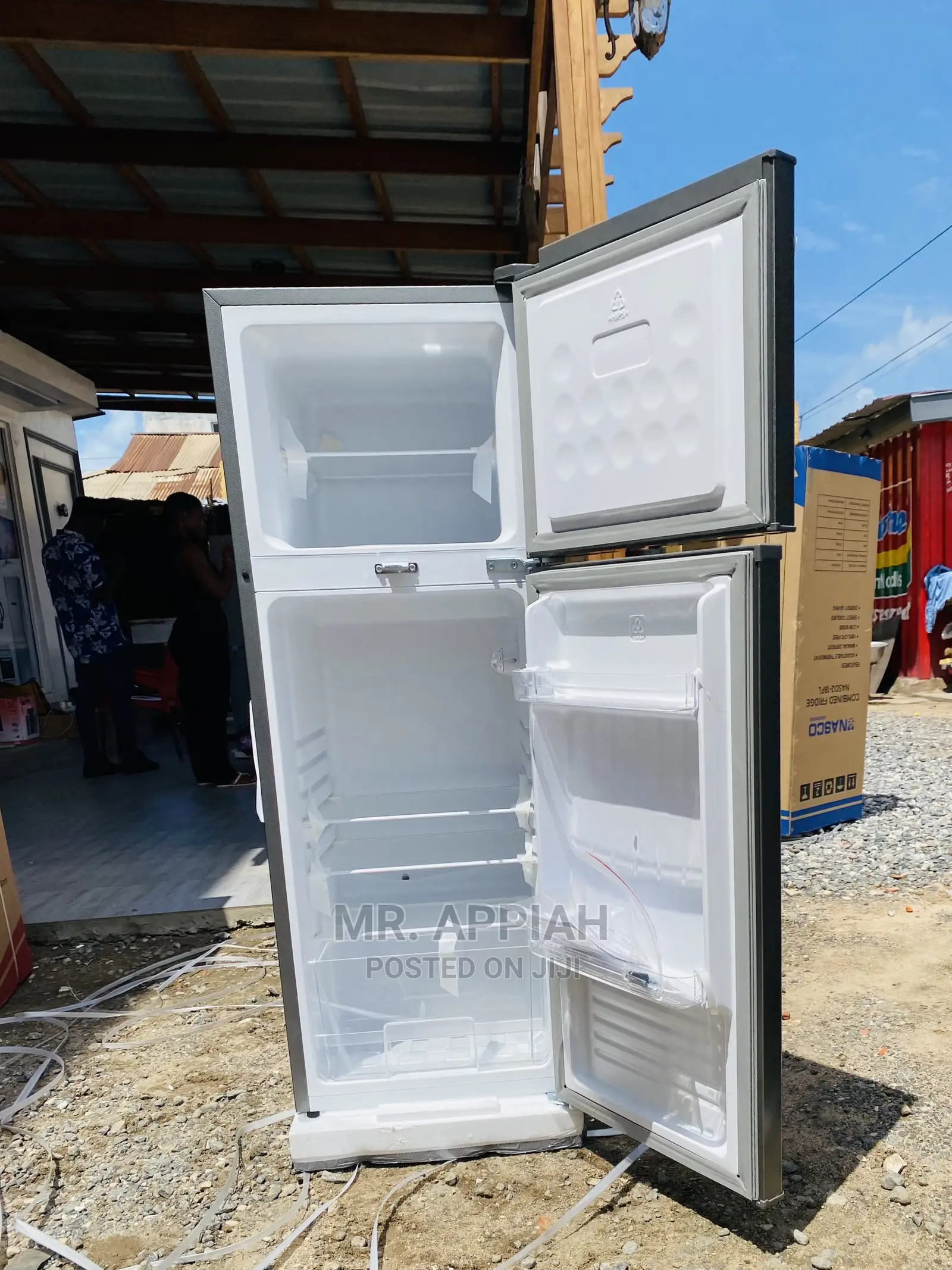 Purchase Zara 20BF Double Door Refrigerator(Dark Gray).