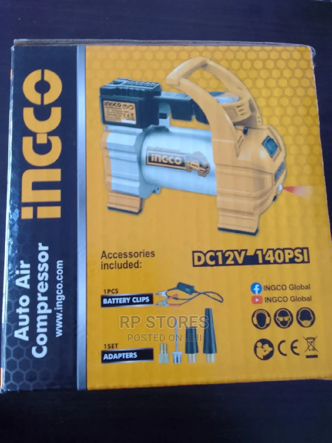 Auto Air Compressor Ingco
