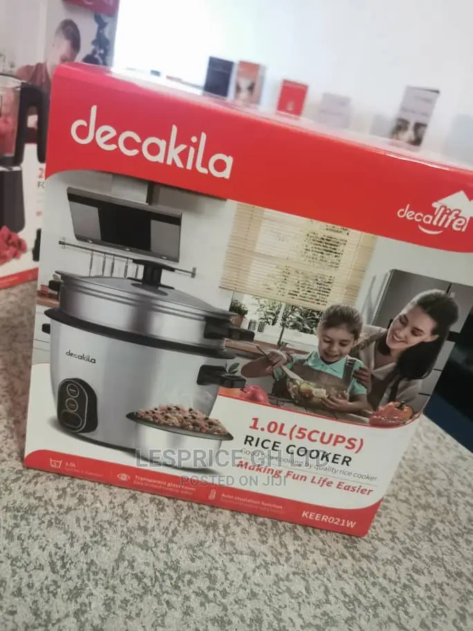 Multipurpose ~Decakila 1.0L Rice Cooker