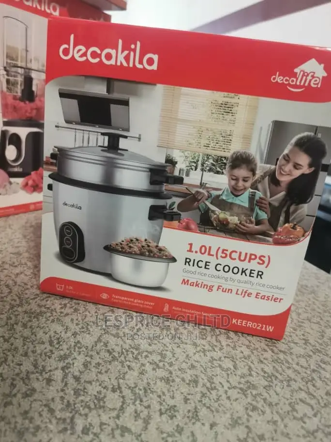 Decakila 1.0L Rice Cooker ~ Energy Efficient
