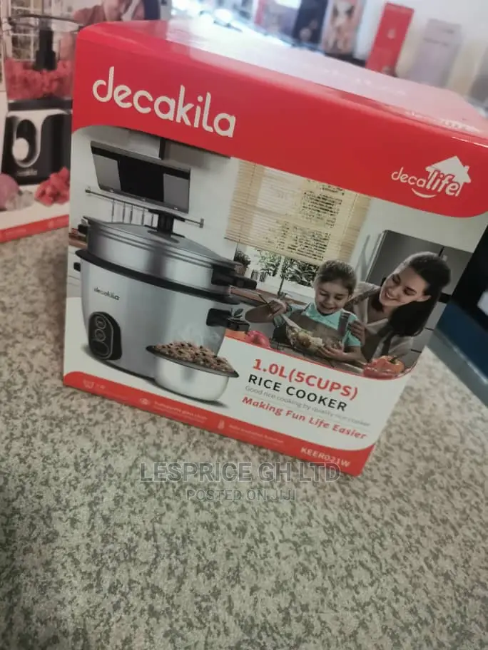 Decakila Rice Cooker ~ Effective for All Purpose