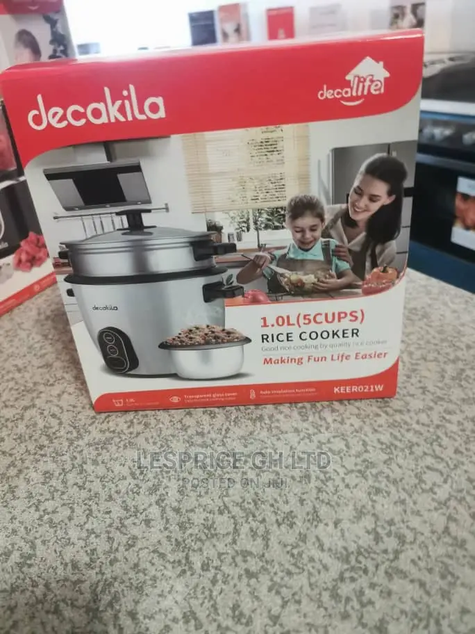Unique ~Decakila 1.0L Rice Cooker