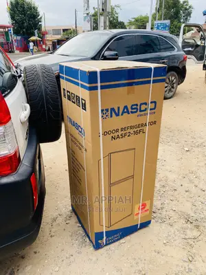 Effective Reliable Nascof2-16fl Double Door Fridge 