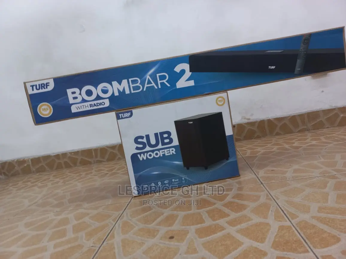 Unique Sound Bar Turf Boom Bar ~Inbuilt Radio