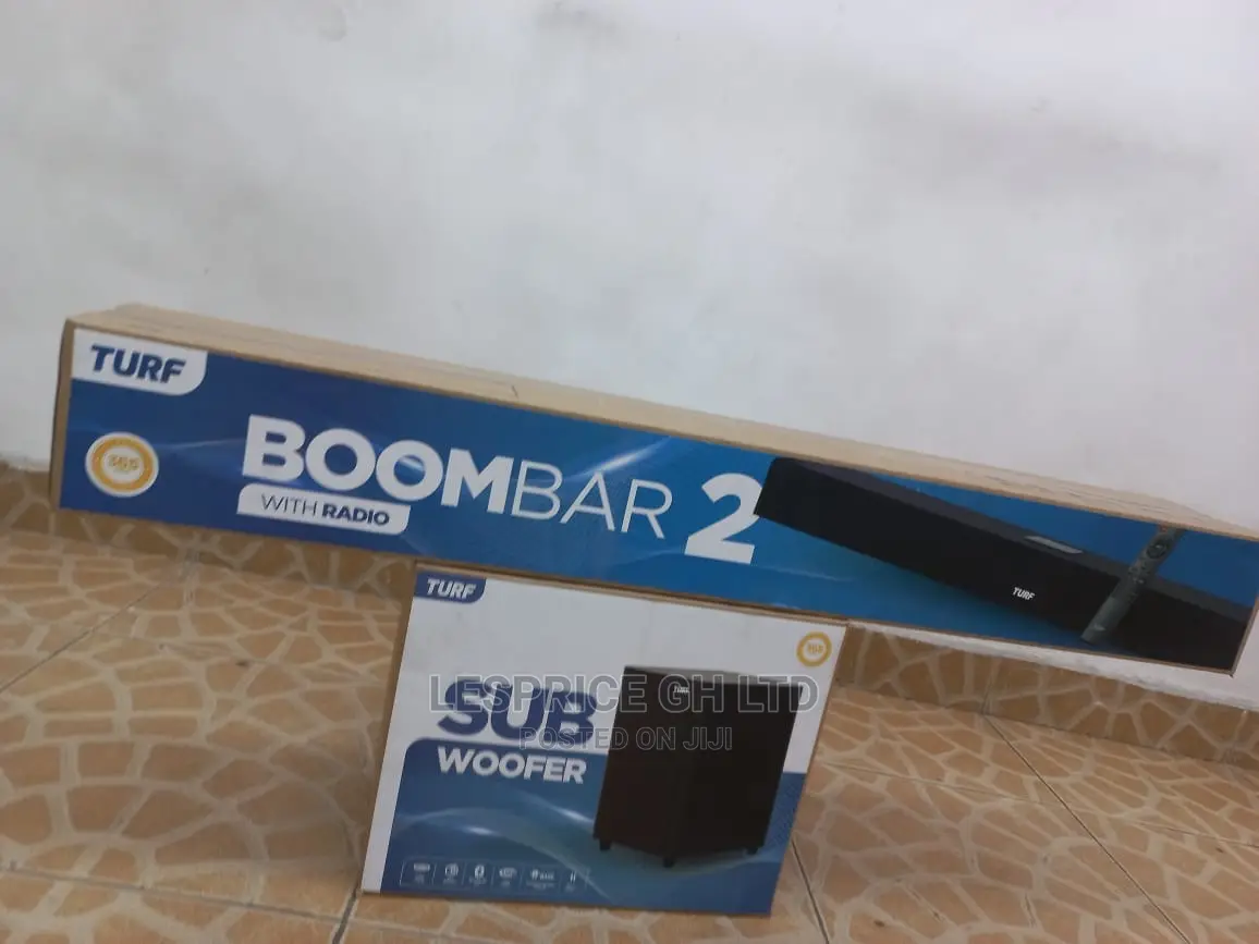 Turf Boom Bar Quality Soundbar With Radio