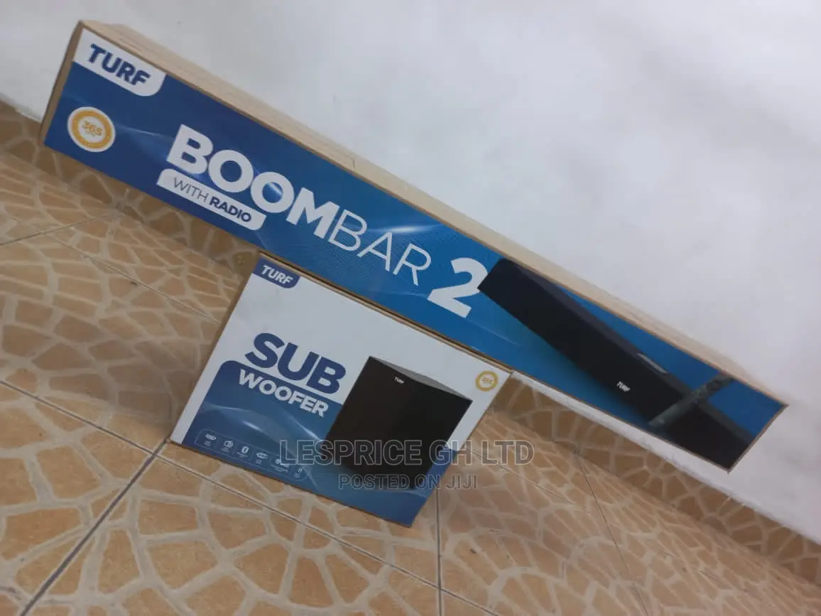 High Power at Turf Boom Sound Bar+Woofer