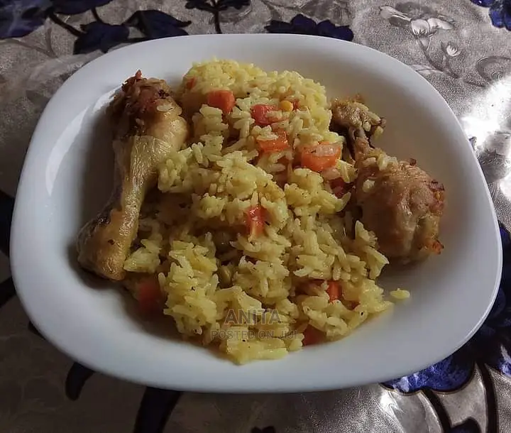 Yummy Fried Rice and Chicken