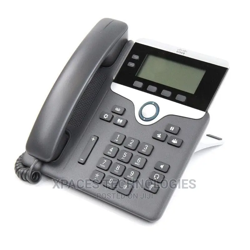 Cisco 7821 Ip Phone, 2 Lines/Backlit Display/Poe
