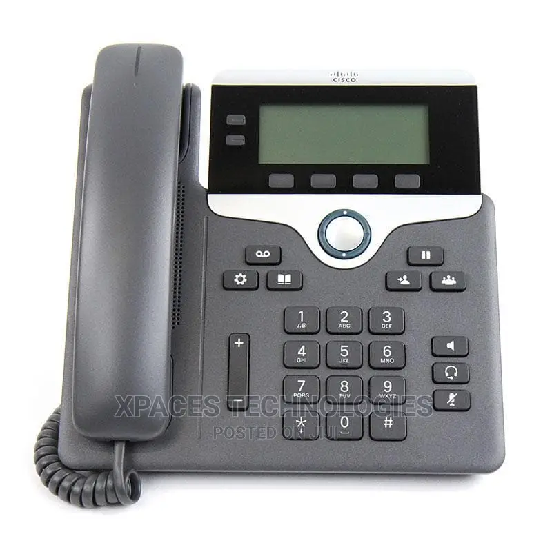 Cisco 7821 Ip Phone, 2 Lines/Backlit Display/Poe
