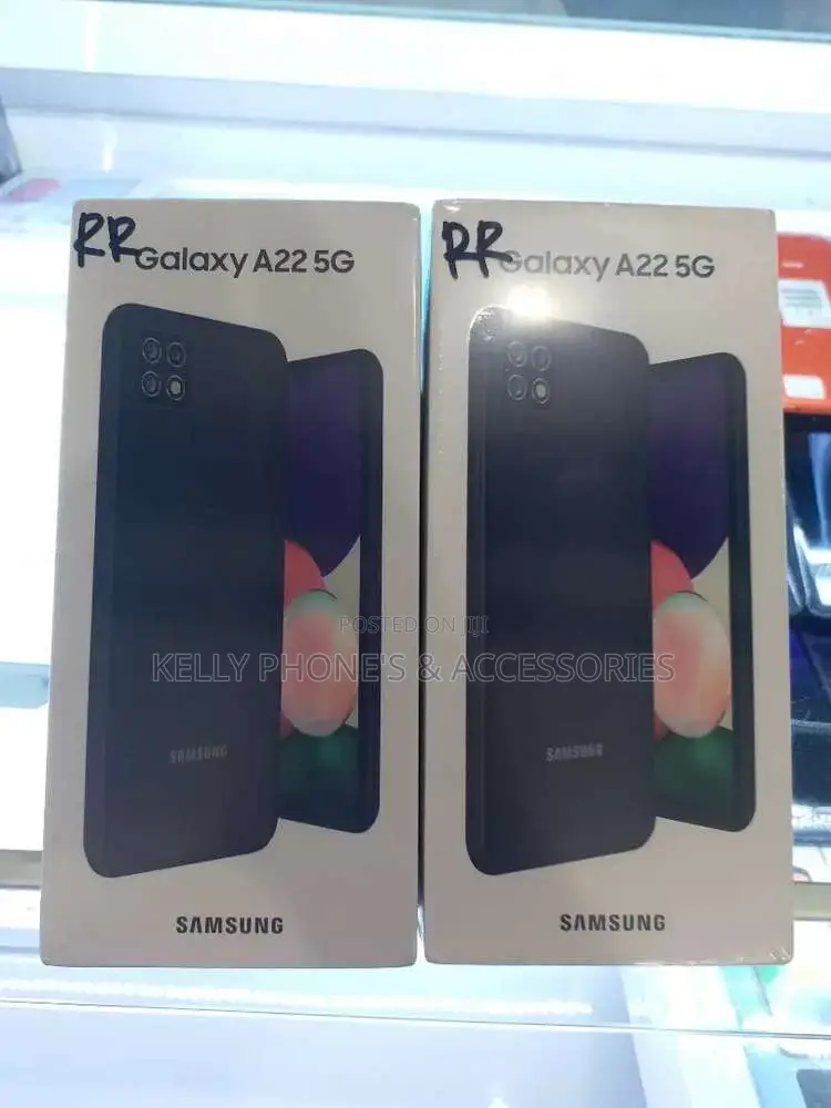 New Samsung Galaxy A22 64 GB Black