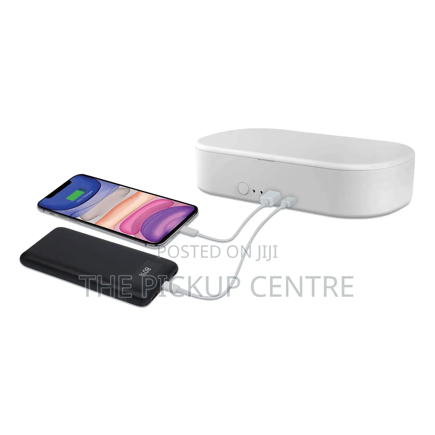 Nuvomed Portable Sterilizer and Charger for Mobile Phone