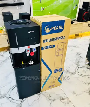 Original New PWD-1117FBL Pearl Water Dispenser With Fridge