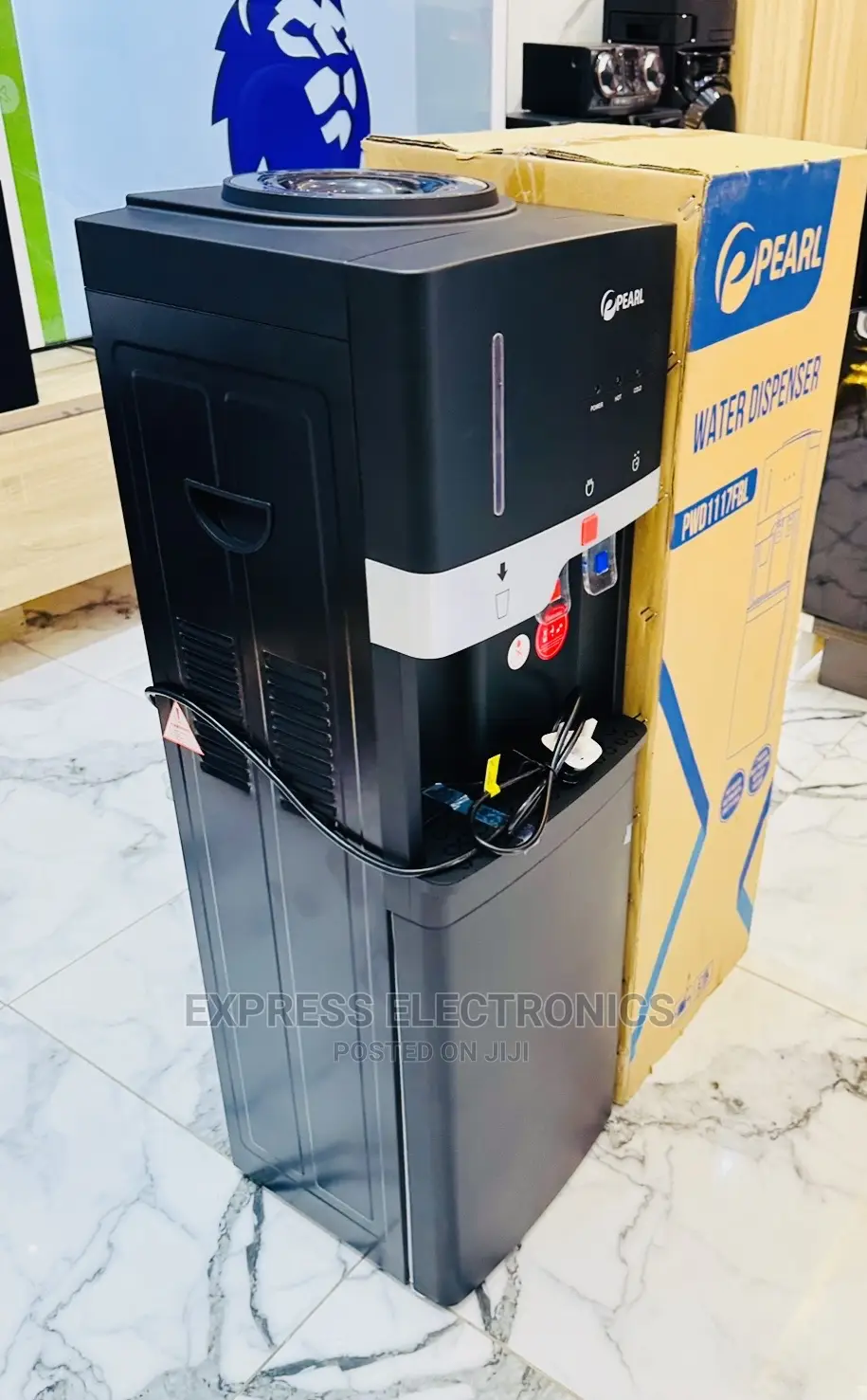 Original New PWD-1000CBL Pearl Water Dispenser With Fridge