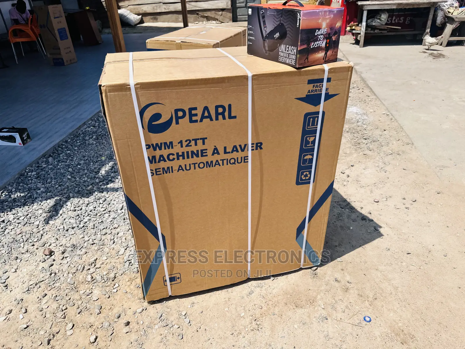 Semi Automatic Twintub Washing Machine Pearl 12kg White 
