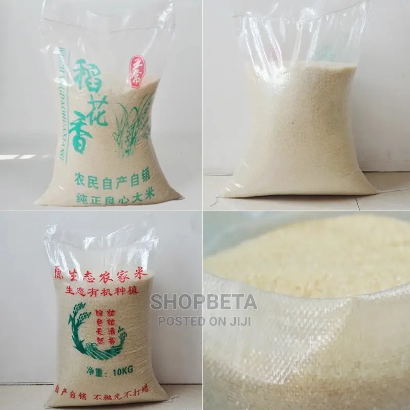 Transparent Rice Flour Cereal Sacks