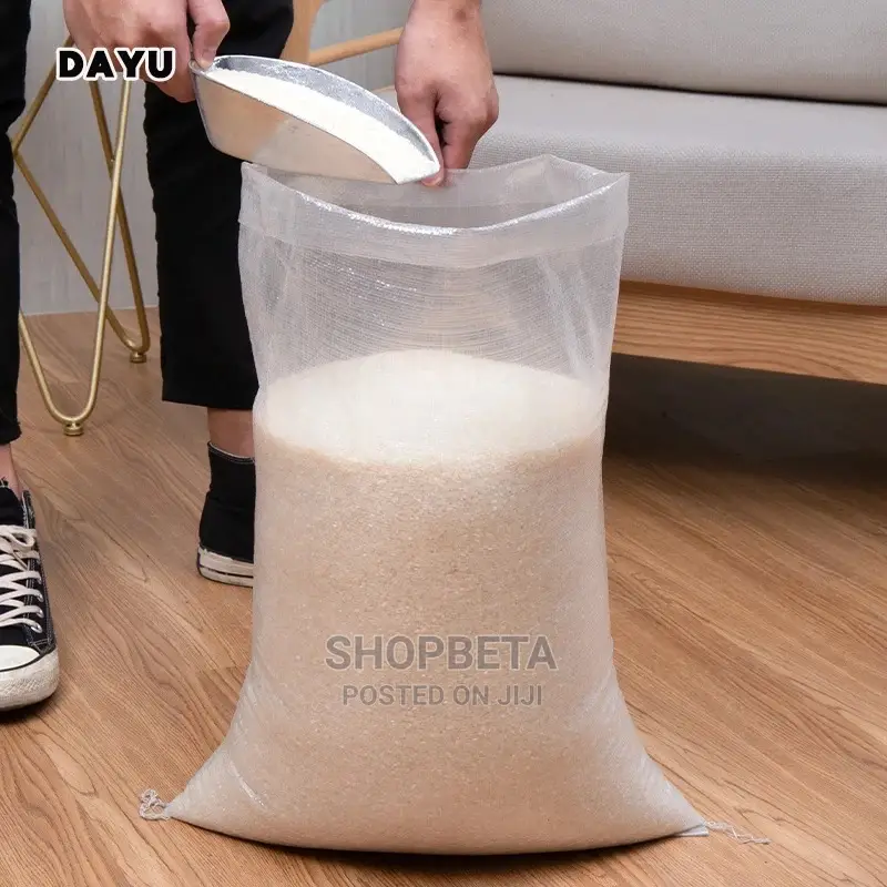 Transparent Rice Flour Cereal Sacks