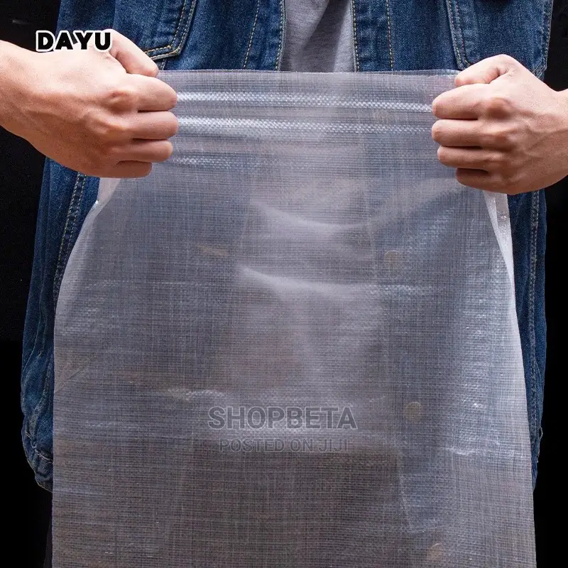 Transparent Rice Flour Cereal Sacks