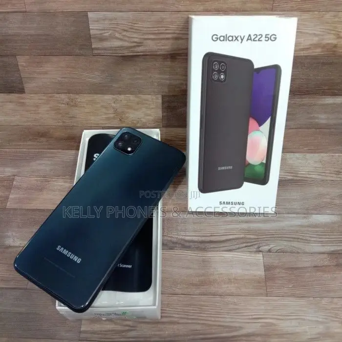 New Samsung Galaxy A22 5G 128 GB Black