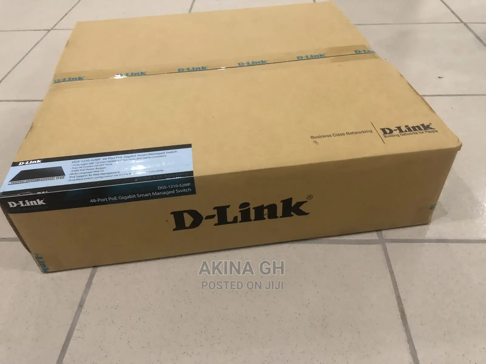 D-Link 48 Port Poe Gigabit Smart Managed Switch DGS-1210-52p