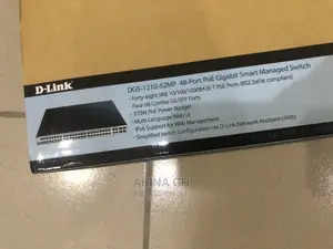 D-Link 48 Port Poe Gigabit Smart Managed Switch DGS-1210-52p
