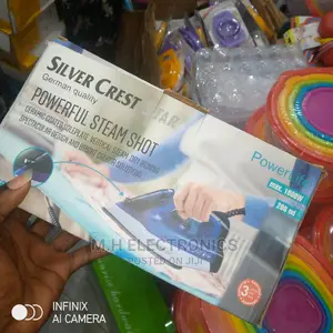 Brand New Silver Crest Iron