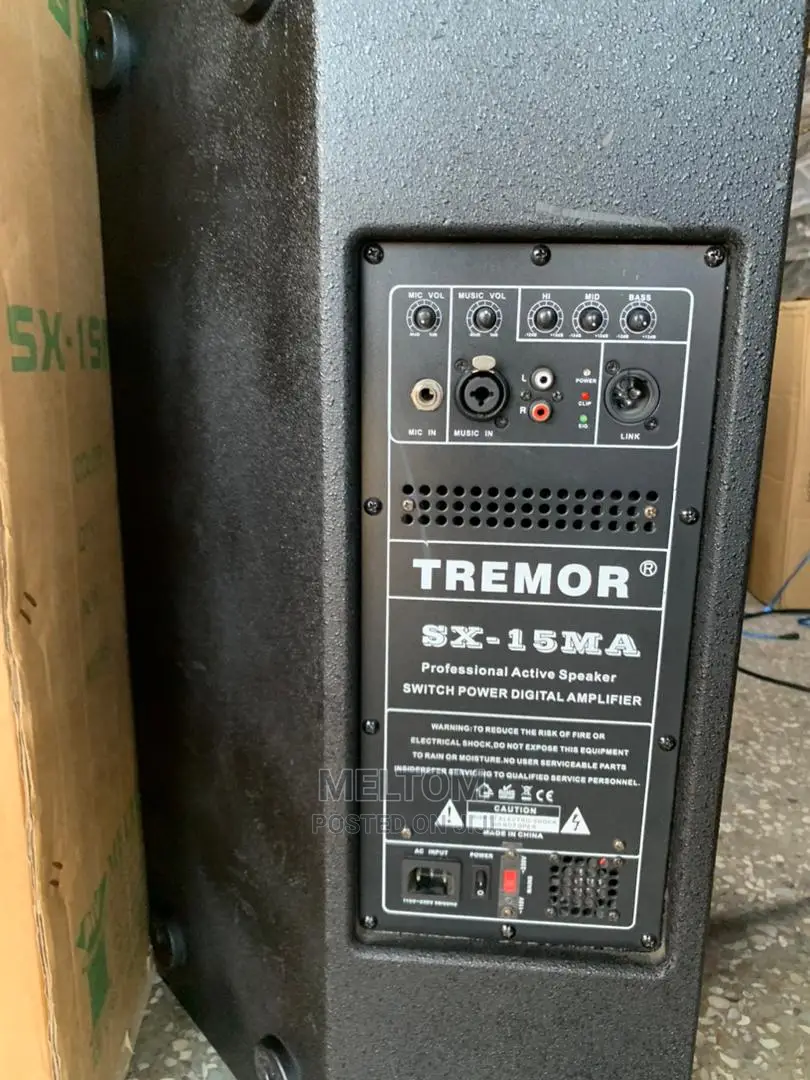 Tremor Active Stage Monitor Speaker (Sx-15ma)