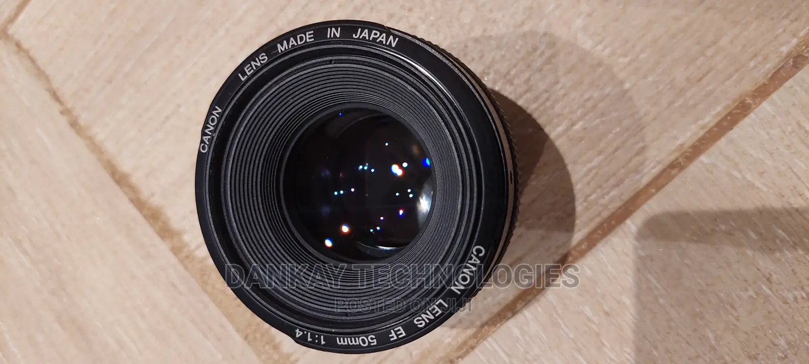 Canon Ef 50mm F/1.4 Usm Lens