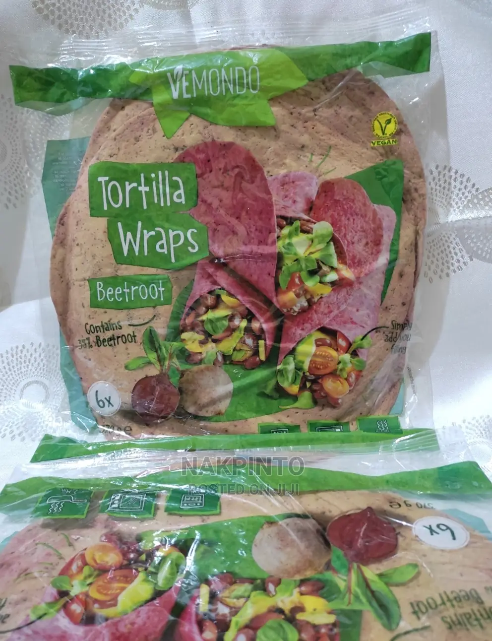 Shawarma/Tortilla Wraps ( Carrot, Beetroot) Vegan Flat Bread