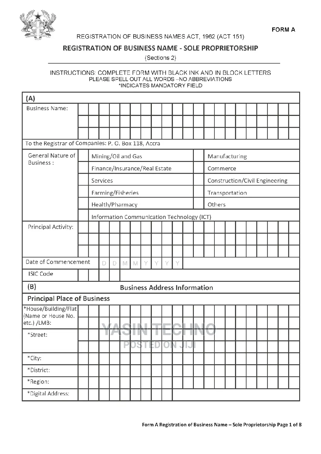 Business Registration