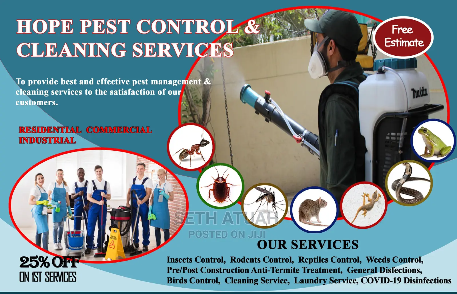 Hope Pest Control Cleaning Services