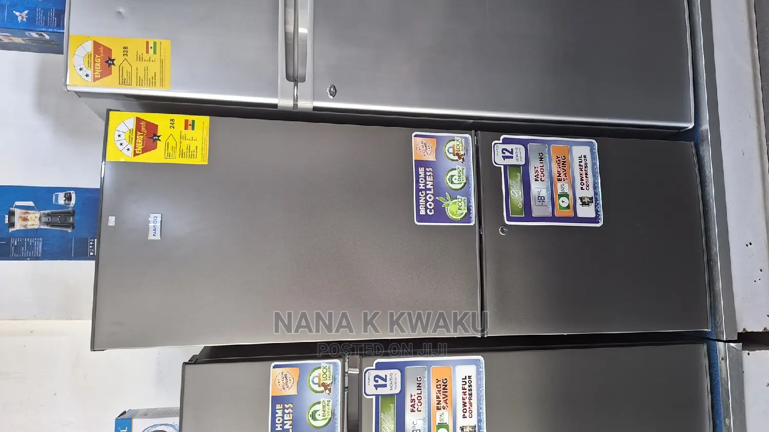 *Super Nasco_nasd2-27 Double Door Fridge