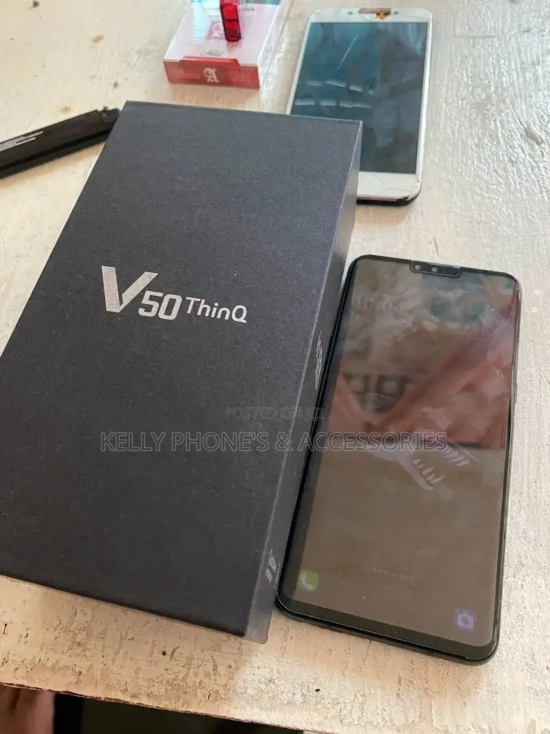 New LG V50S ThinQ 128 GB Black