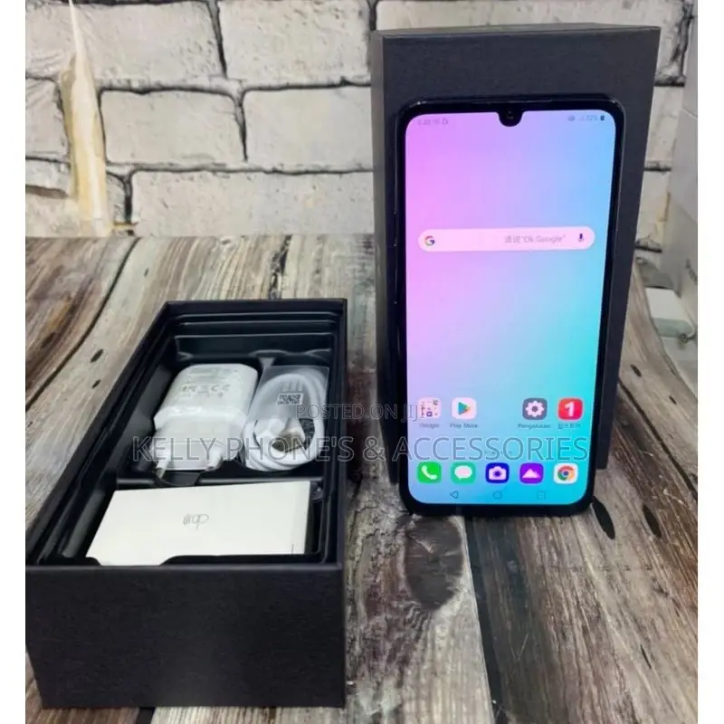 New LG V50S ThinQ 128 GB Black