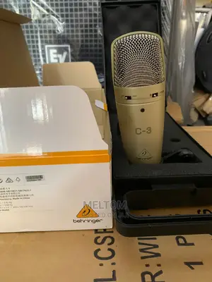 Behringer C-3 Studio Condenser Microphone.
