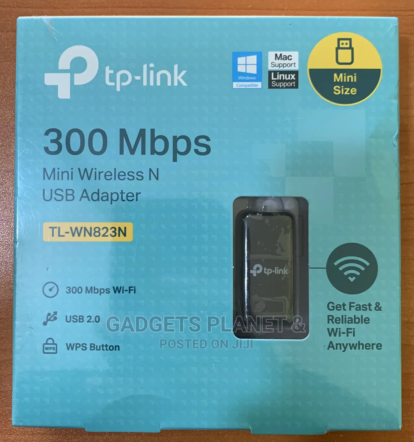 Tp-Link 300mbps Mini Wireless N USB Adapter - TL-WN823N