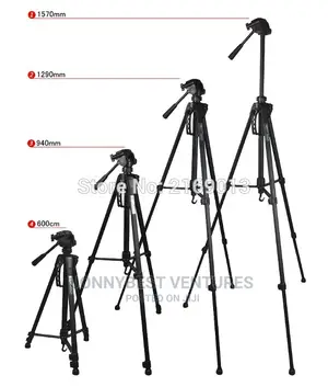 Camcorder Wt-3540 Tripod Wiefeng