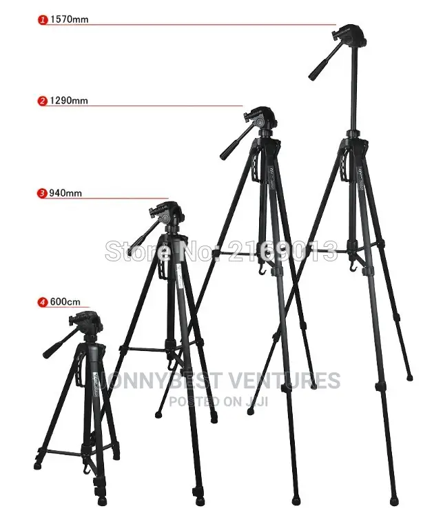 Camcorder Wt-3540 Tripod Wiefeng