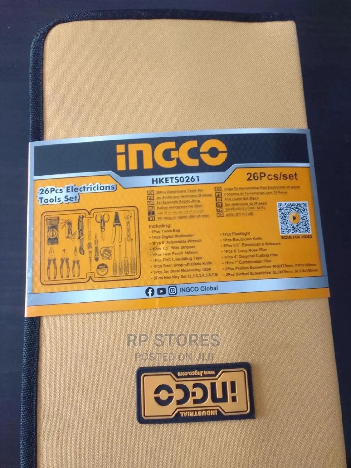 Ingco 26pieces Electricians Tools Set