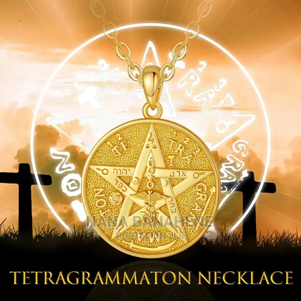 Tetragrammaton Protection Pendant