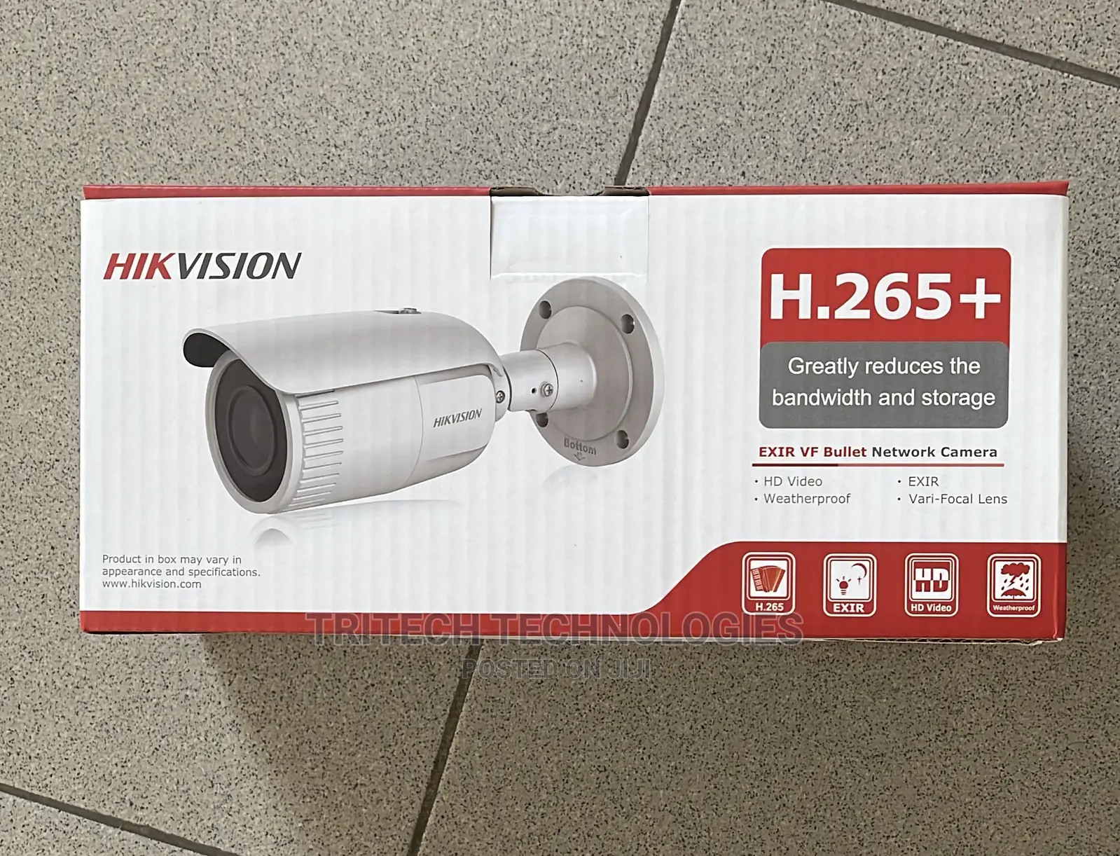 HIKVISION 4 MP Varifocal Bullet IP Camera DS-2CD1643G0-1(Z)