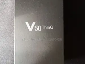 New LG V50S Thinq 256 GB Black