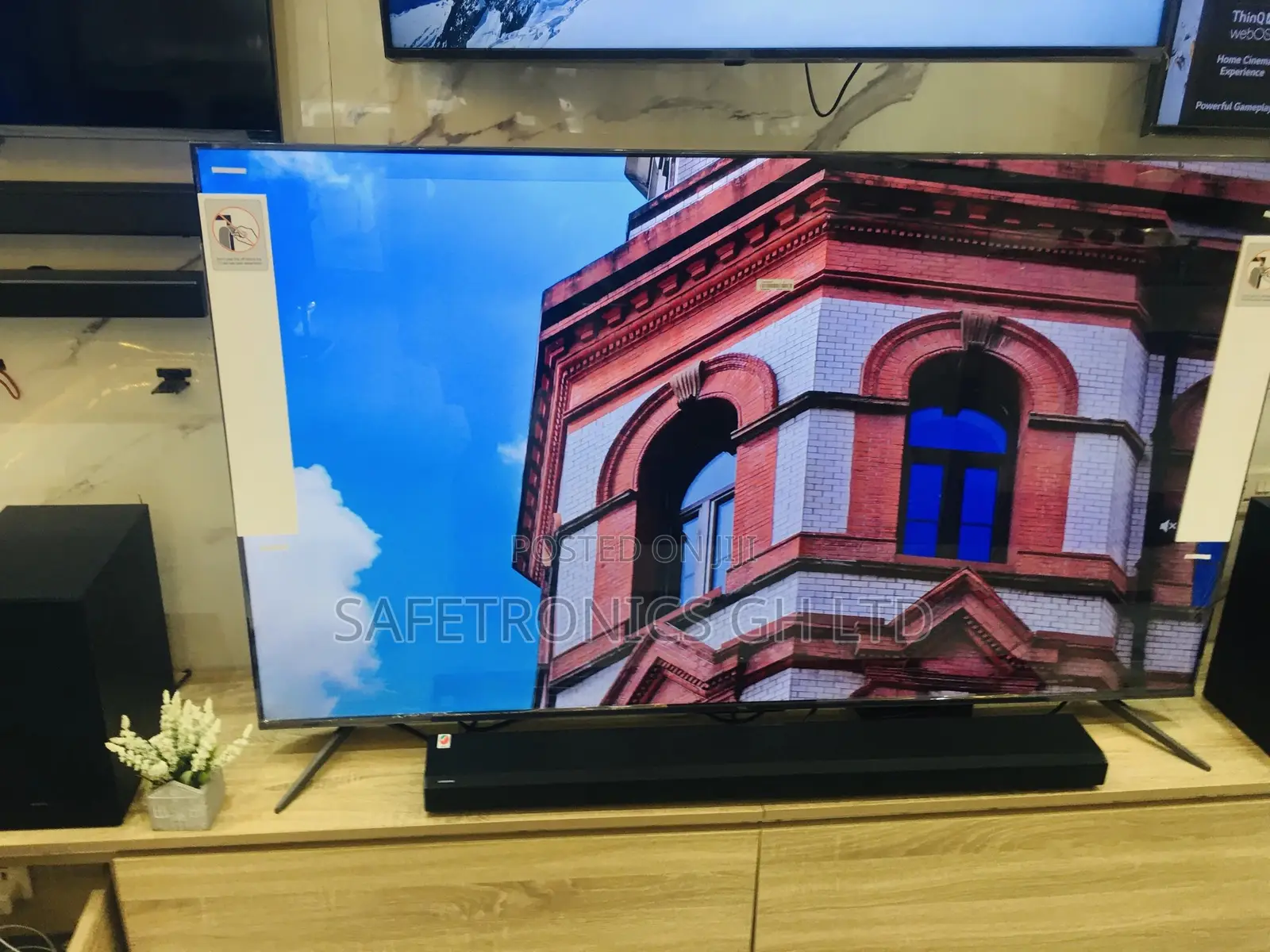 Text or Call Smart LG CS6LA 65 Inches Oled Glossy Tv