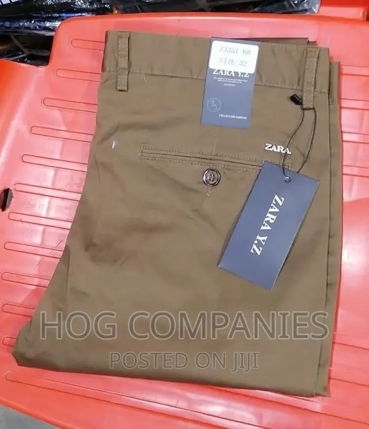 Classy Khaki Trousers Pants - Fast Delivery in 2 Hours