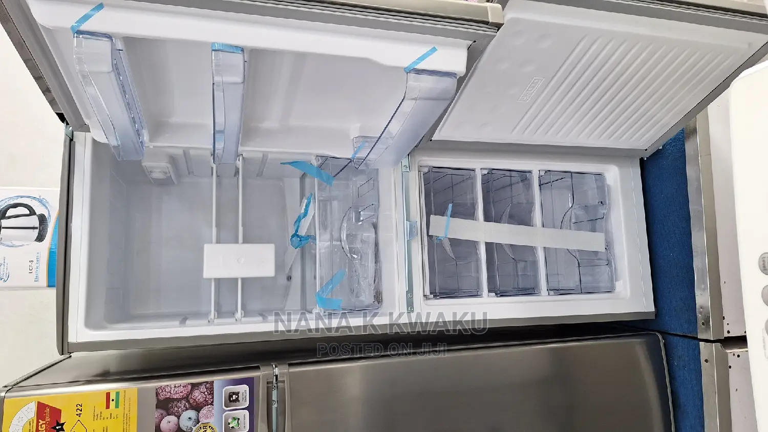 *Bottom Freezer Pearl_pf200b Double Door Fridge