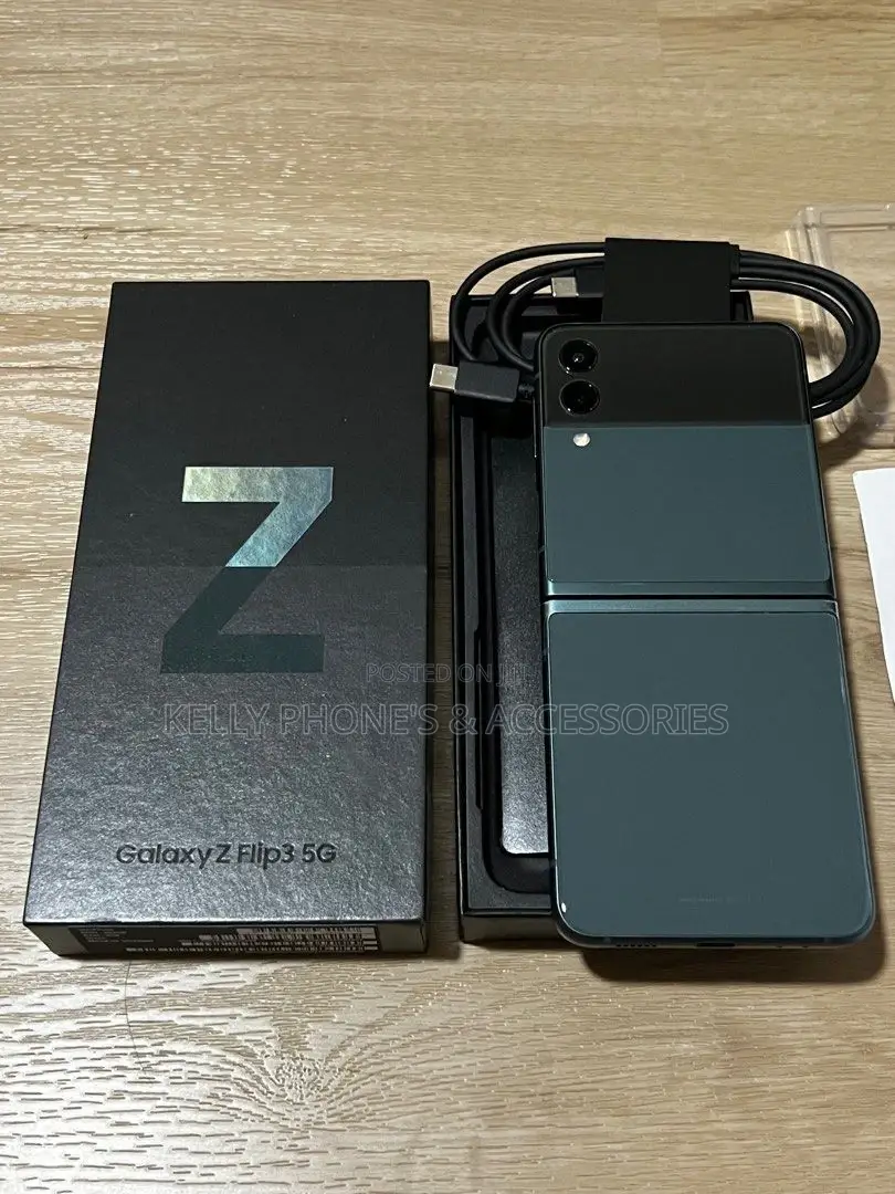 New Samsung Galaxy Z Flip 3 256 GB Black