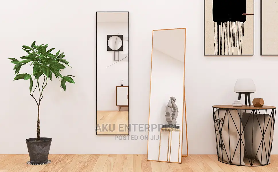 Full-Length Vanity Mirror, Hanging and Standing