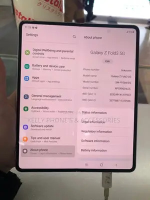 New Samsung Galaxy Z Fold 2 512 GB Black